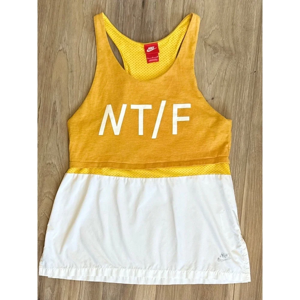 Nike Track & Field NT/F Layered Racerback Tank Retired Colorway 724103-717 Retro